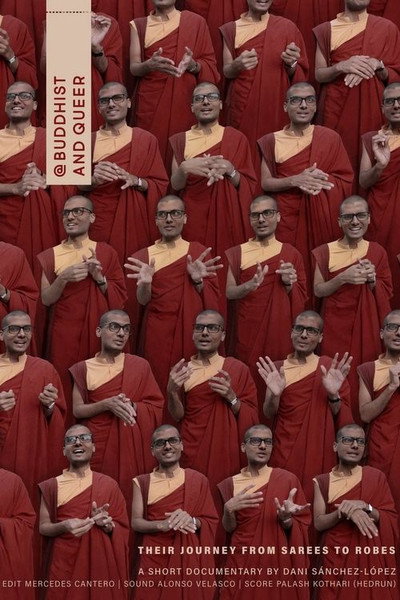 Póster de @buddhistandqueer: Del Sari al Hábito