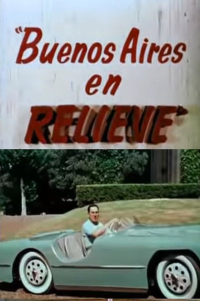 Póster de Buenos Aires en relieve