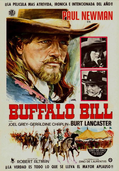 Póster de Buffalo Bill y los indios
