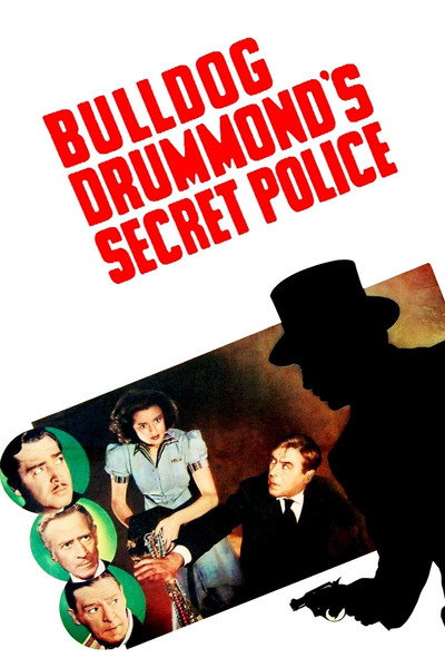 Póster de Bulldog Drummond's Secret Police
