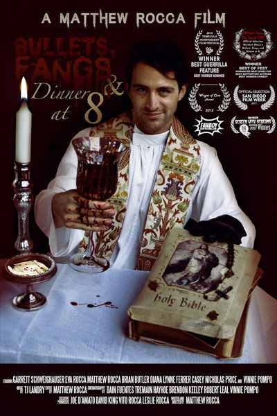 Póster de Bullets, Fangs and Dinner at 8