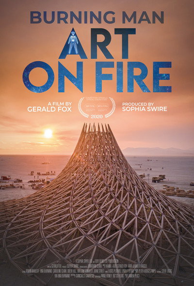 Póster de Burning Man: Art on Fire