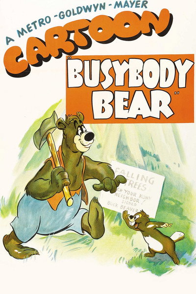 Póster de Busybody Bear
