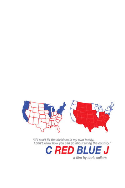 Póster de C Red Blue J