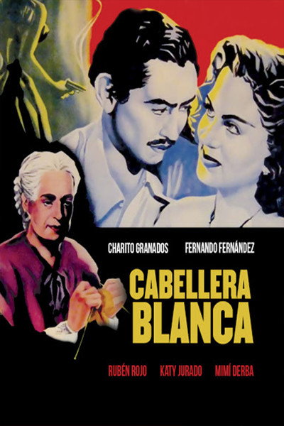 Póster de Cabellera blanca