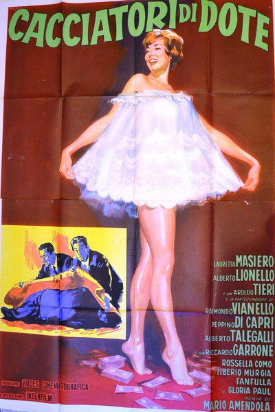 Póster de Cacciatori di dote