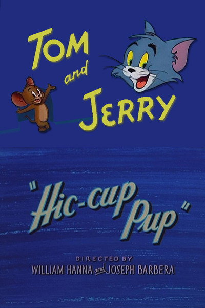 Póster de Cachorro con hipo