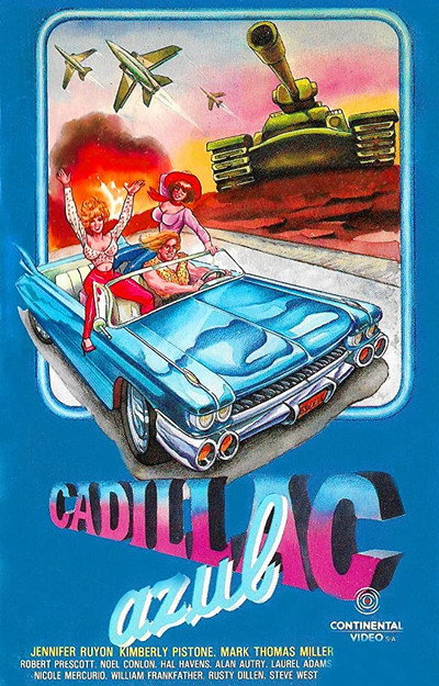 Póster de Cadillac azul