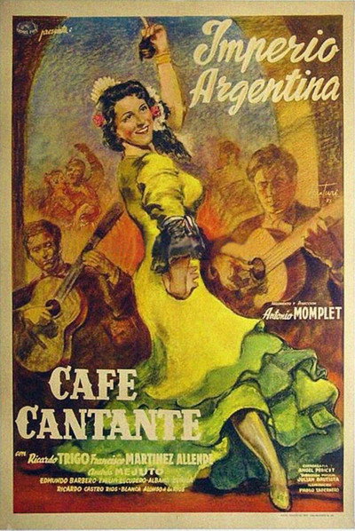 Póster de Café Cantante