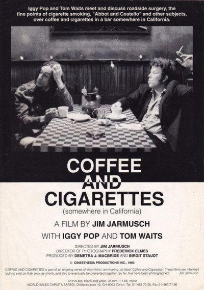 Póster de Café y cigarrillos: algún lugar en California