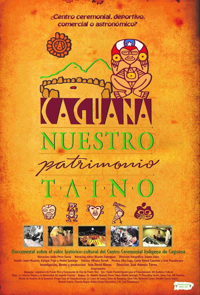 Póster de Caguana: Nuestro Patrimonio Taíno