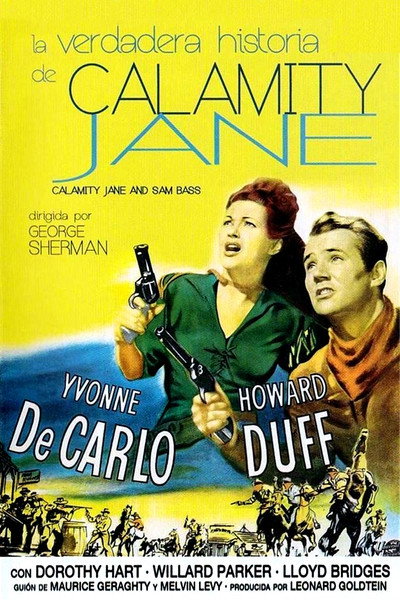 Póster de Calamity Jane y Sam Bass