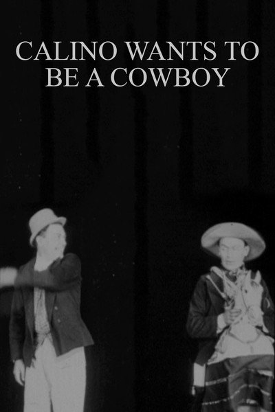 Póster de Calino Wants to Be a Cowboy