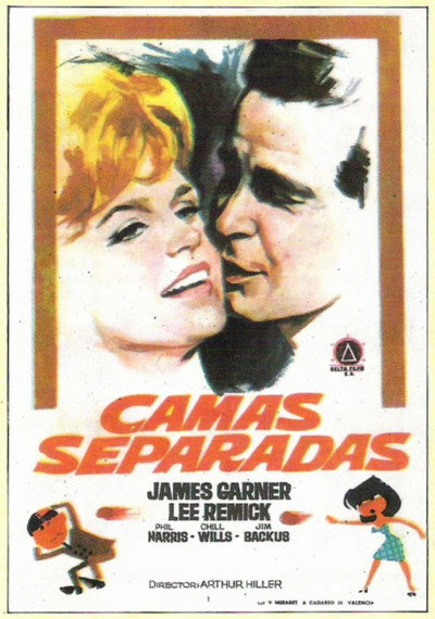 Póster de Camas separadas