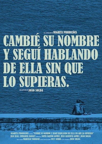 Póster de Cambié su nombre y seguí hablando de ella sin que lo supieras