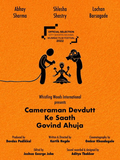 Póster de Cameraman Devdutt Ke Saath Govind Ahuja