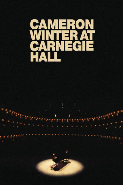 Póster de Cameron Winter at Carnegie Hall