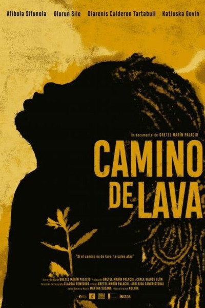 Póster de Camino de lava