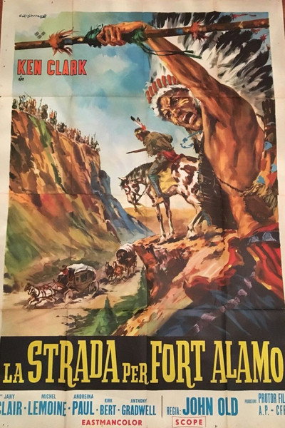 Póster de Camino del fuerte Alamo