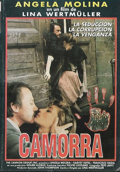 Póster de Camorra: contacto en Nápoles
