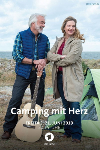 Póster de Camping mit Herz