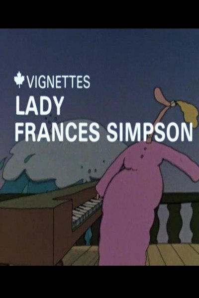 Póster de Canada Vignettes: Lady Frances Simpson
