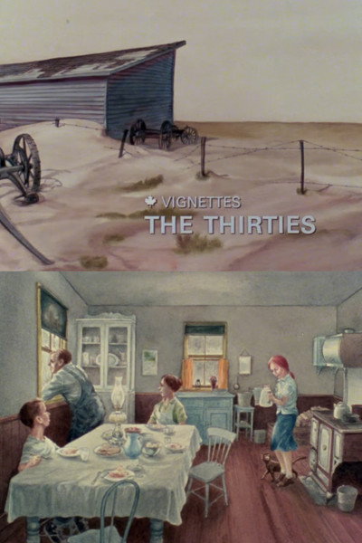 Póster de Canada Vignettes: The Thirties