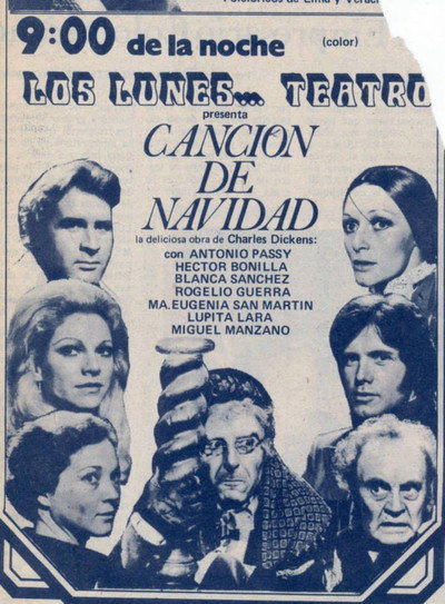 Póster de Canción de Navidad