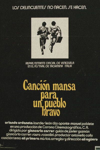 Póster de Canción mansa para un pueblo bravo
