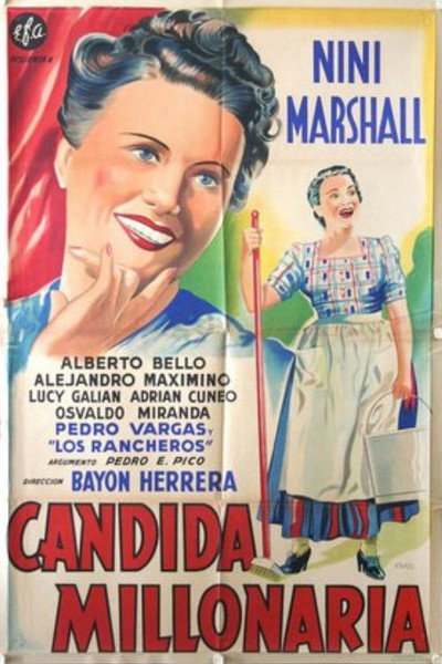 Póster de Candida, Millionairess