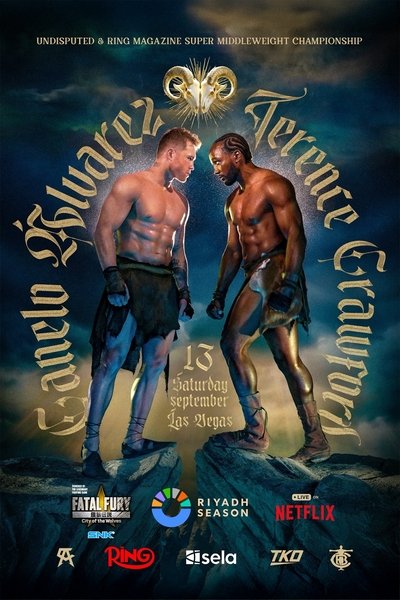 Póster de Canelo Álvarez vs. Terence Crawford