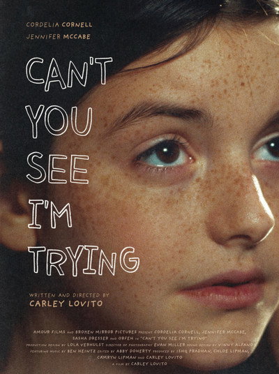 Póster de Can't You See I'm Trying