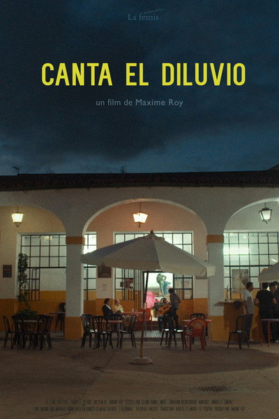 Póster de Canta el diluvio