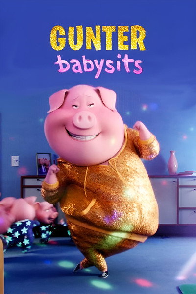 Póster de ¡Canta!: Gunter Babysits