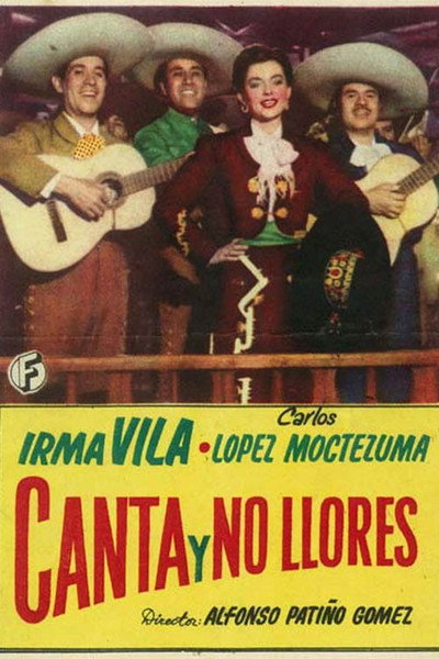 Póster de Canta y no llores...