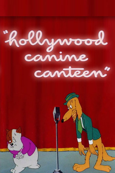 Póster de Cantina canina de Hollywood