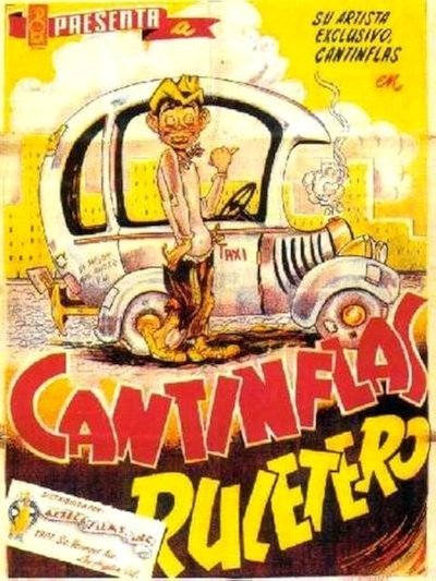 Póster de Cantinflas ruletero