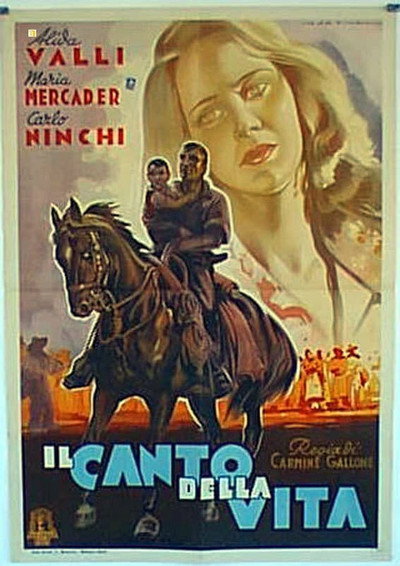 Póster de Canto a la vida