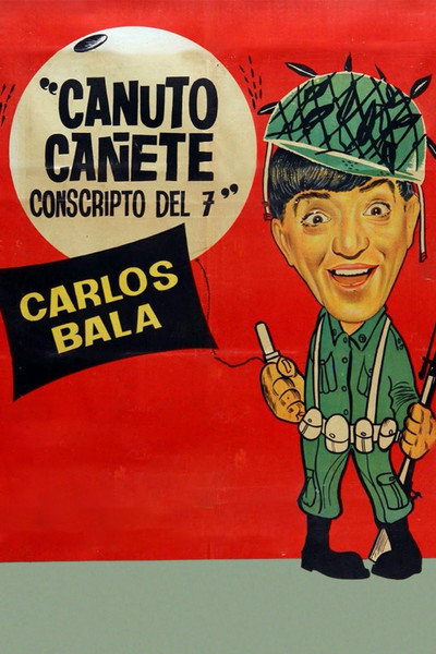 Póster de Canuto Cañete, recluta del 7