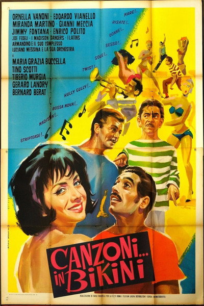 Póster de Canzoni in... bikini
