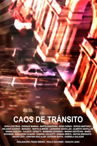 Póster de Caos de tránsito