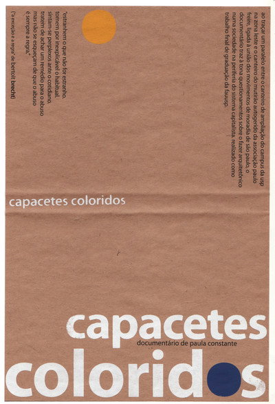 Póster de Capacetes Coloridos