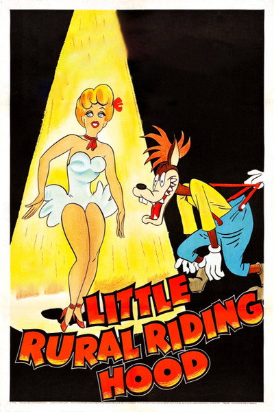 Póster de Caperucita y el lobo no tan feroz