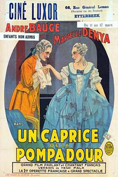 Póster de Caprichos de la Pompadour
