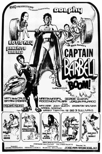Póster de Captain Barbell... Boom!