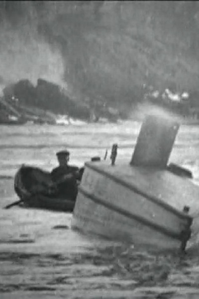 Póster de Captain Nissen Going Through Whirlpool Rapids, Niagara Falls