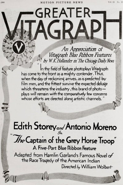 Póster de Captain of the Gray Horse Troop
