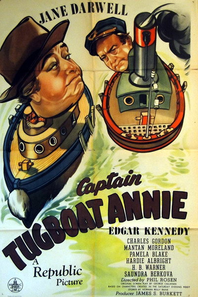 Póster de Captain Tugboat Annie