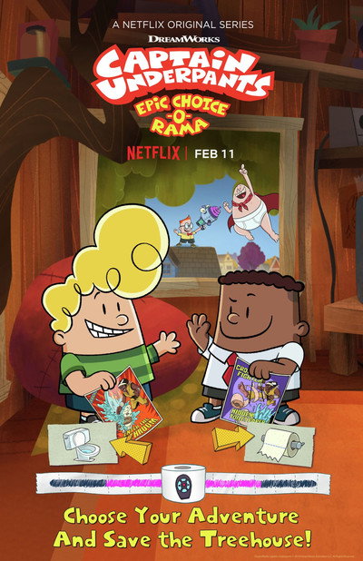 Póster de Captain Underpants: Epic Choice-o-Rama