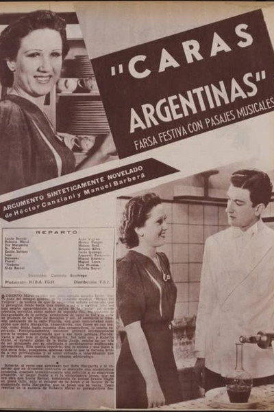 Póster de Caras argentinas